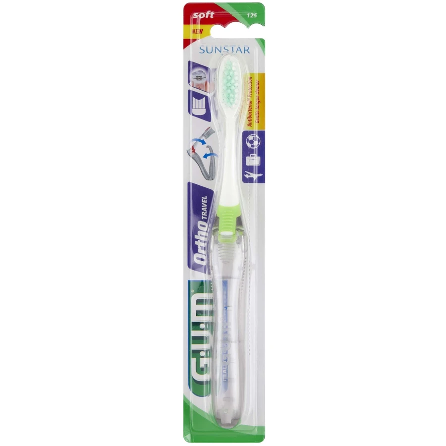 Sunstar gum ortho travel toothbrush ...