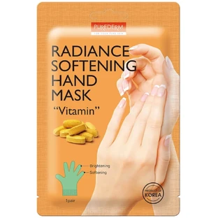 Purederm Verhelderend en verzachtend handmasker met ...