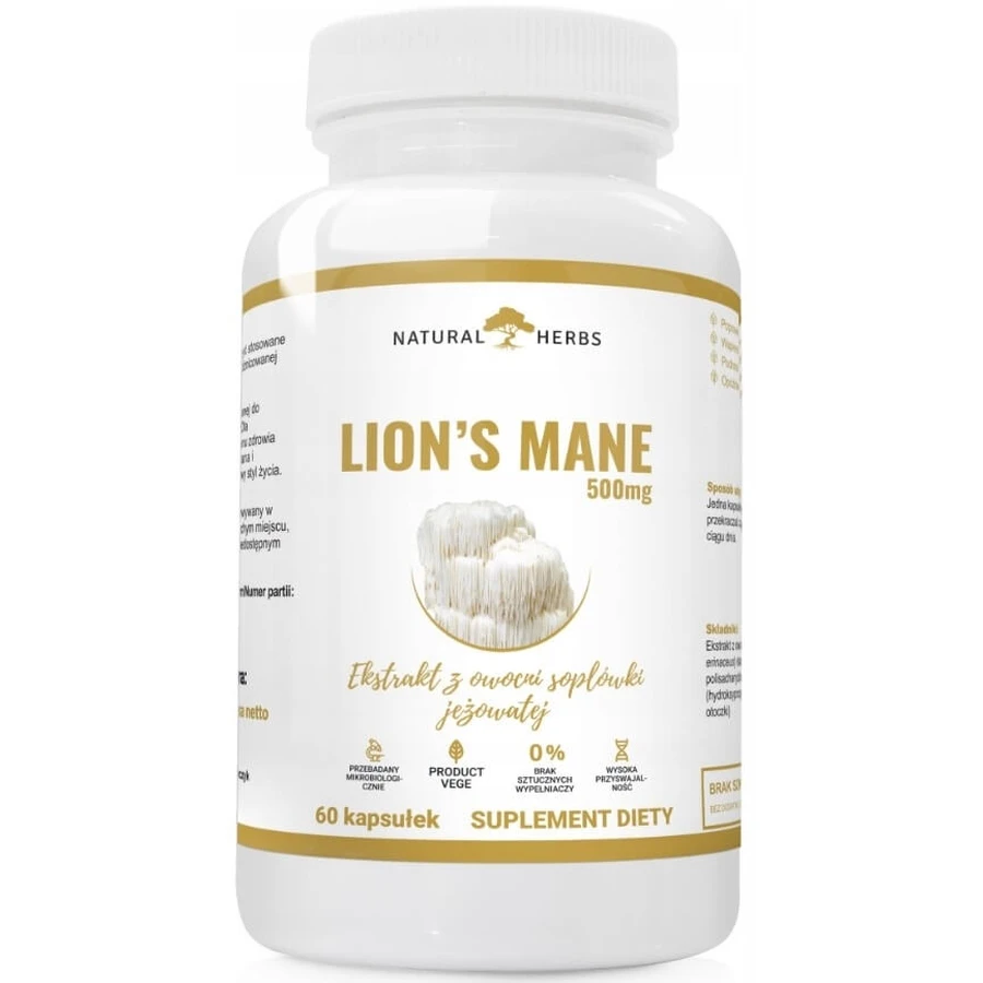 Altopharma Lion's Mane 500 mg Egelantier 60 capsules
