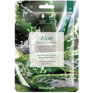 BEAUUGREEN Hydraterend masker met aloë vera 23 g