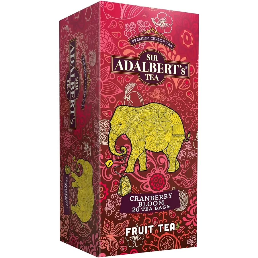 ADALBERT'S Cranberry bloom ceai de fructe cu aromă de merișor ...