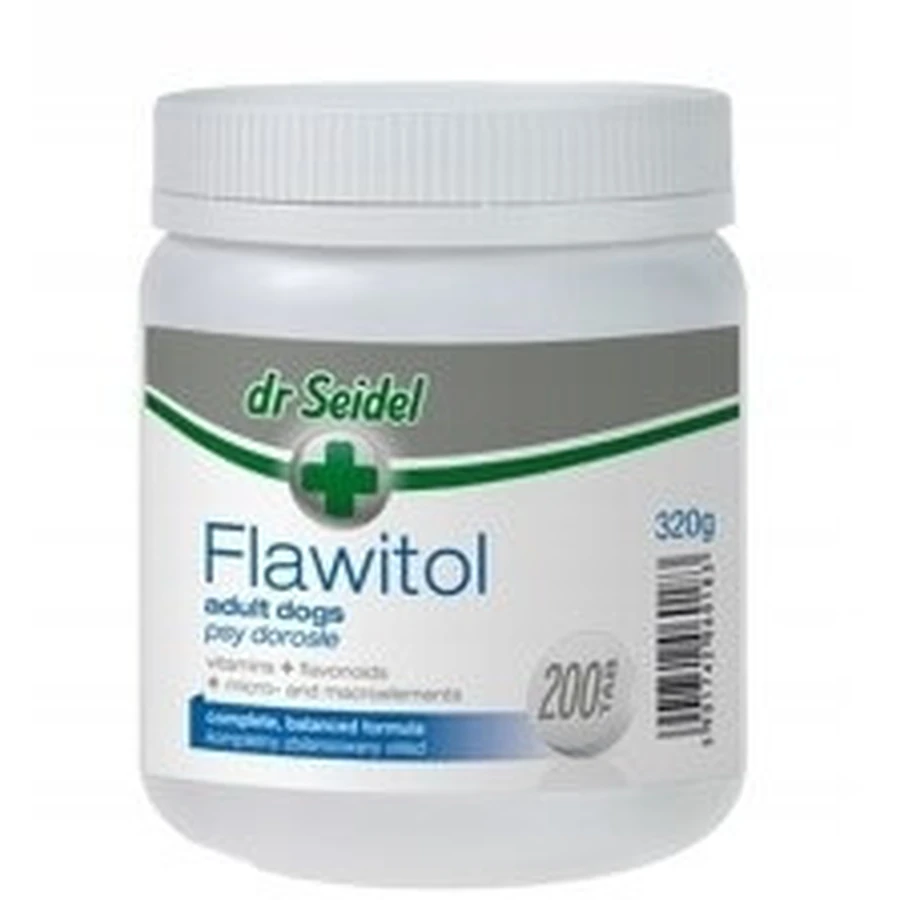 Flawitol voor volwassen honden 200 tabletten