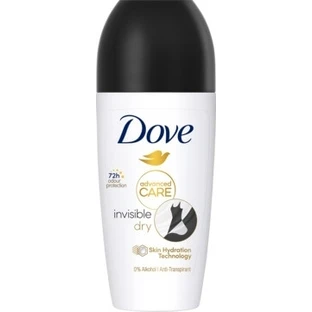 Dove Advanced Care Invisible Dry Antiperspirant in een 50ml roll-on