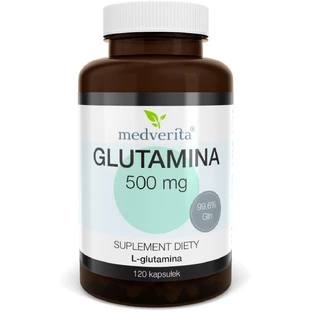 Glutamine L-glutamine 500 mg 120 capsules