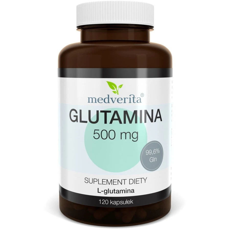 Glutamine L-glutamine 500 mg 120 capsules