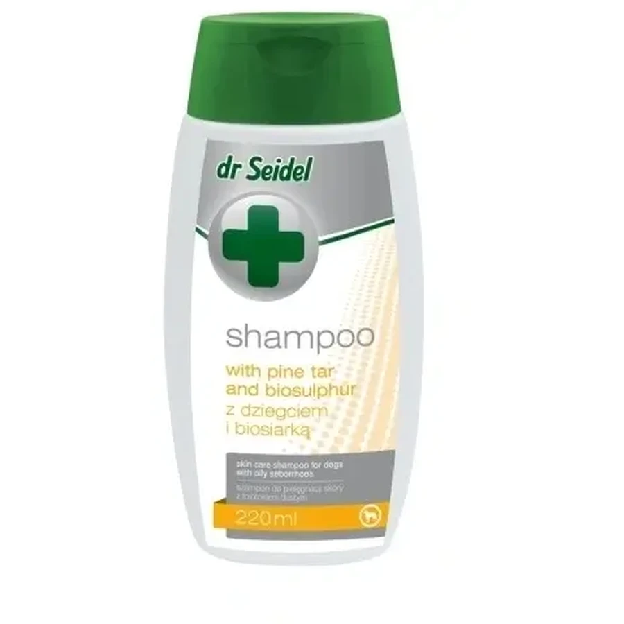 Dr. Seidel Champú con alquitrán y biosulfuro para perros 220 ml