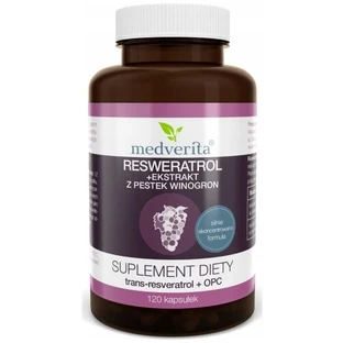 Medverita Resveratrol + OPC 120 capsules