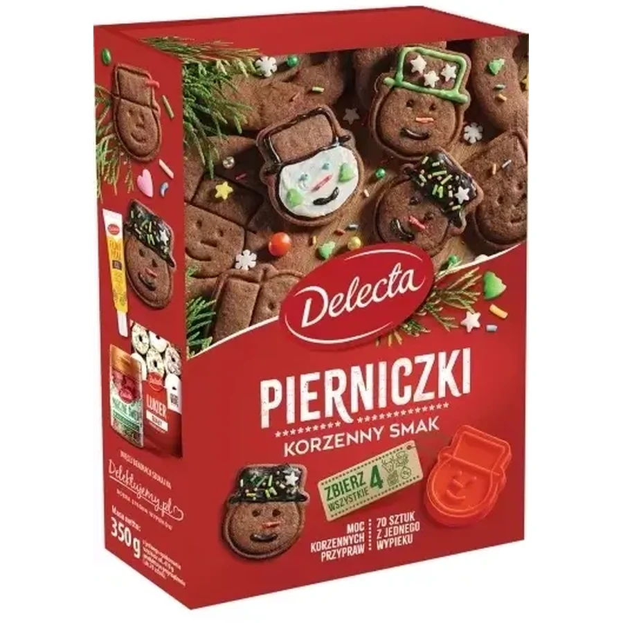 Delecta Gingerbread Cookies Ready mix for baking 350 g
