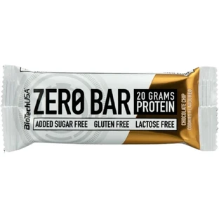 BioTech USA Zero Bar Chocolate chip cookie bar ...