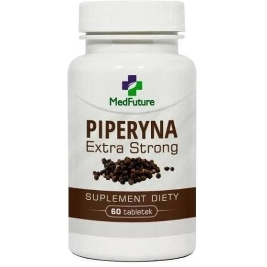 MedFuture Piperine Extra Sterk 60 tabletten.