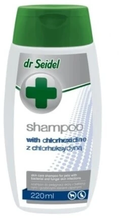 Dr Seidel shampoo with chlorhexidine 220 ml