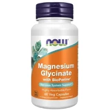 Now Foods Magnesio 100 mg con Bioperine (Diglicinato de Magnesio) 60 comprimidos