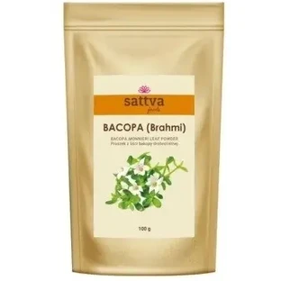 Sattva Bacopa hoja pequeña (Brahmi) polvo 100 g