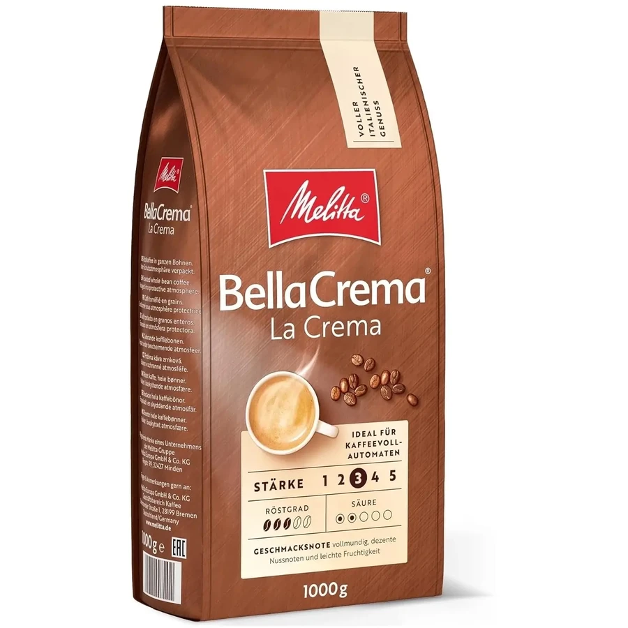 Melitta Bella Crema bean coffee 1 kg