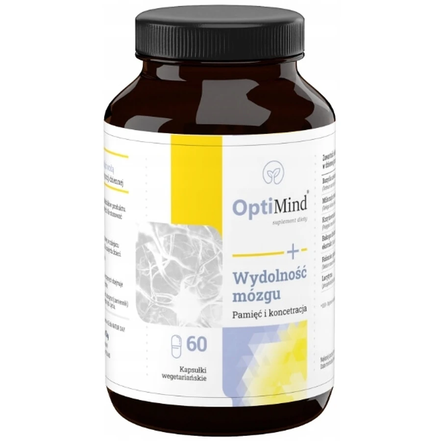 NaturDay Opti Mind Sprulina 60 cápsulas.