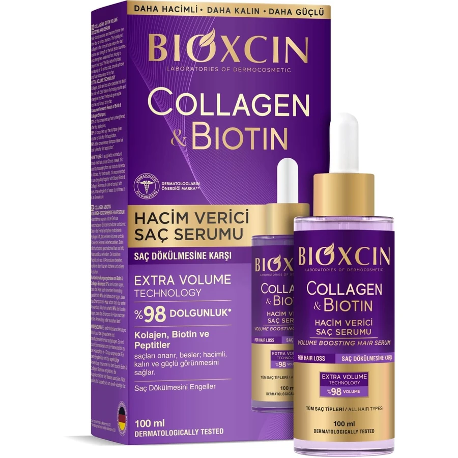 Bioxcin Collagen & Biotin Hair Serum 100 ml.