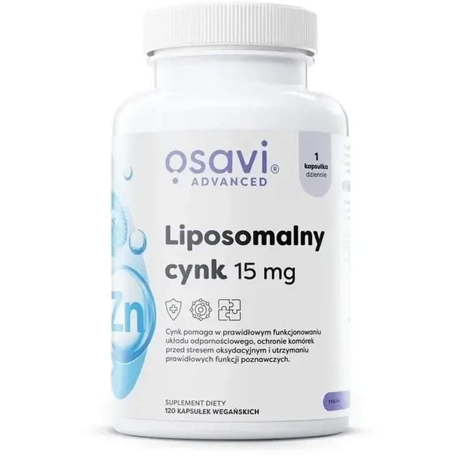 Osavi Liposomaal Zink 15 mg, 120 capsules