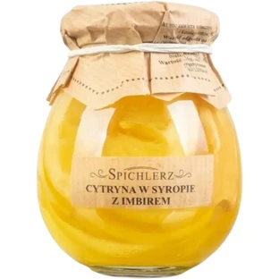Green Touch Lemons in syrup with ginger for tea 260 g
