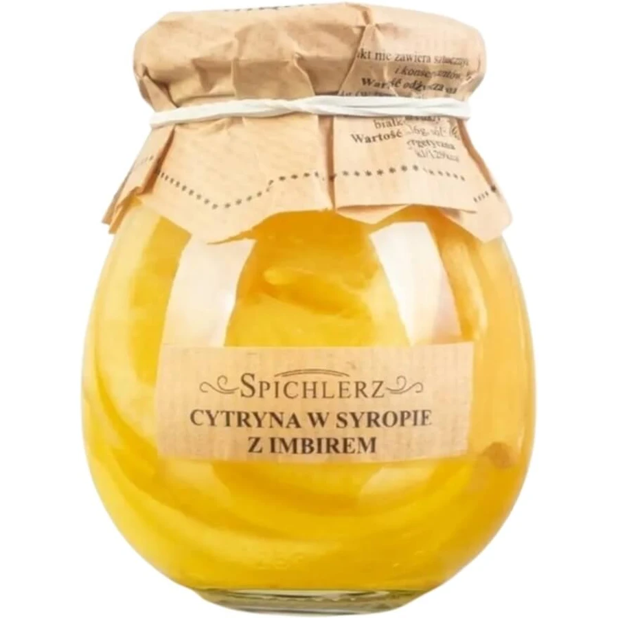 Green Touch Lemons in syrup with ginger for tea 260 g