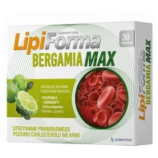 Lipiforma Bergamia Max 30 gélules.