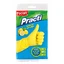 Paclan Practi rubberen handschoenen lemon S geel 2 stuks.
