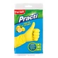 Paclan Practi rubberen handschoenen lemon S geel 2 stuks.