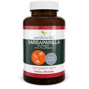 Medverita Extracto de zarzaparrilla 10% polifenoles 60 cápsulas