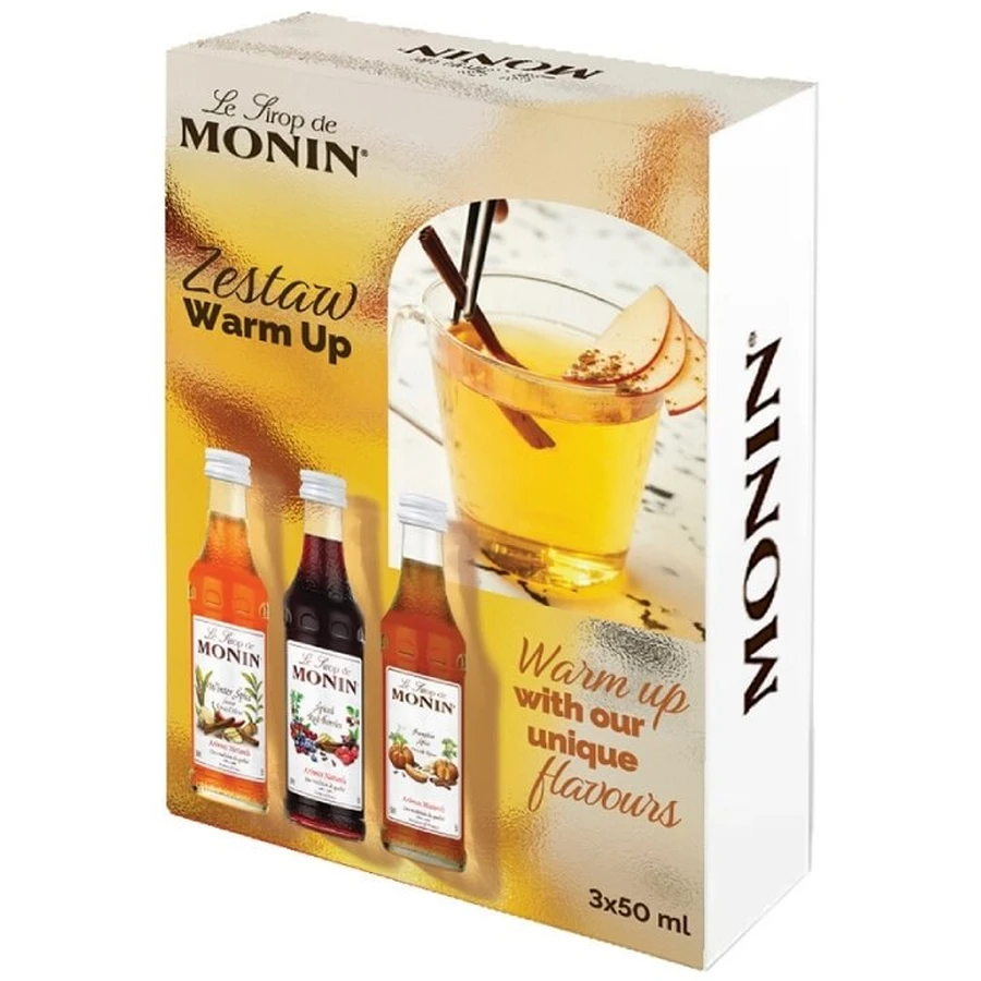 Monin Warm Up Mini Set Winter Set 3 x 50 ml