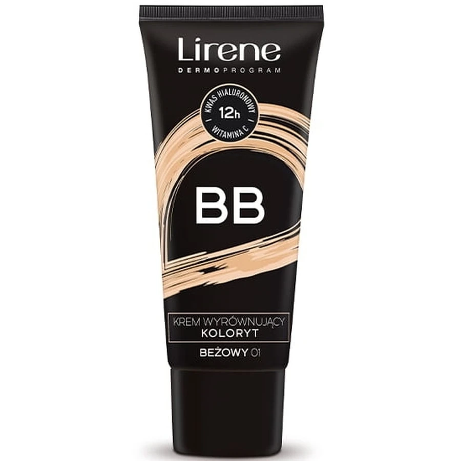 Lirene BB Cream voor een egale teint 01 Beige 30 ml
