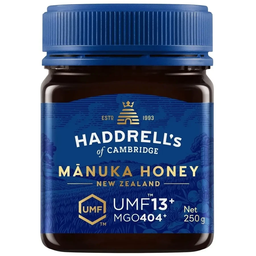 Haddrell's Manuka Umf13+ MGO404+ Honey 250 g
