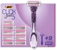 Bic Click Solei Rasierapparat + 9 Kartuschen