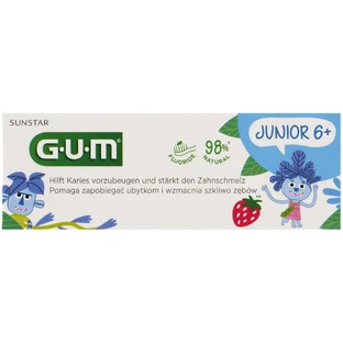 Sunstar GUM Junior Strawberry Toothpaste 50 ml.