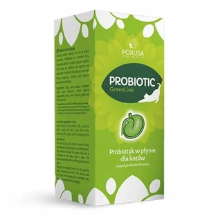 Pokusa GreenLine Probiotique liquide pour chats 100 ml