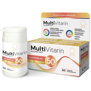 Ring MultiVitarin voor mensen 50+ 60 tabletten