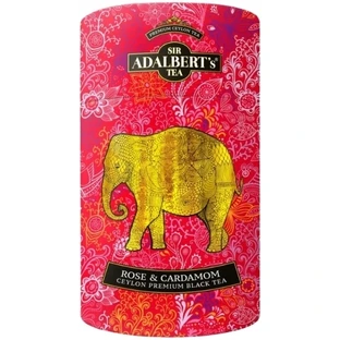 ADALBERT'S Ceylon black tea rose & cardamom 100g