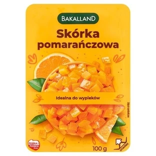 Cáscara de naranja Bakalland 100 g