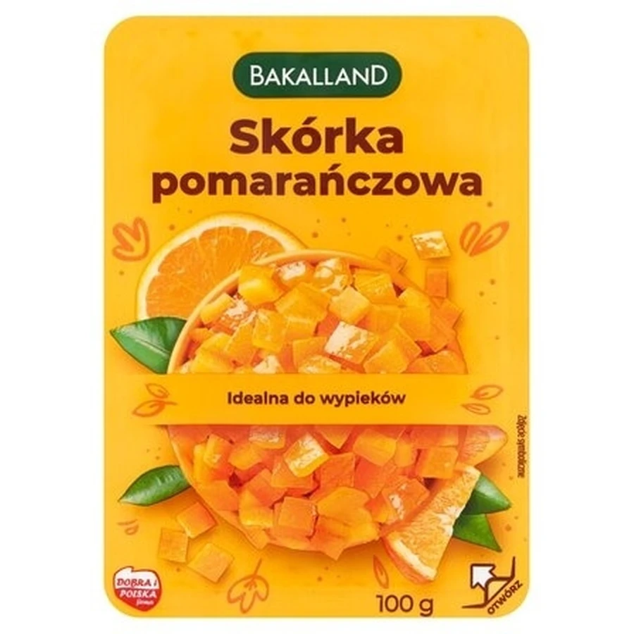 Cáscara de naranja Bakalland 100 g