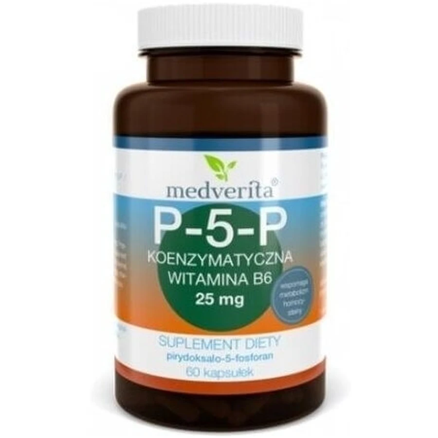 Medverita P-5-P 25 mg 60 cápsulas