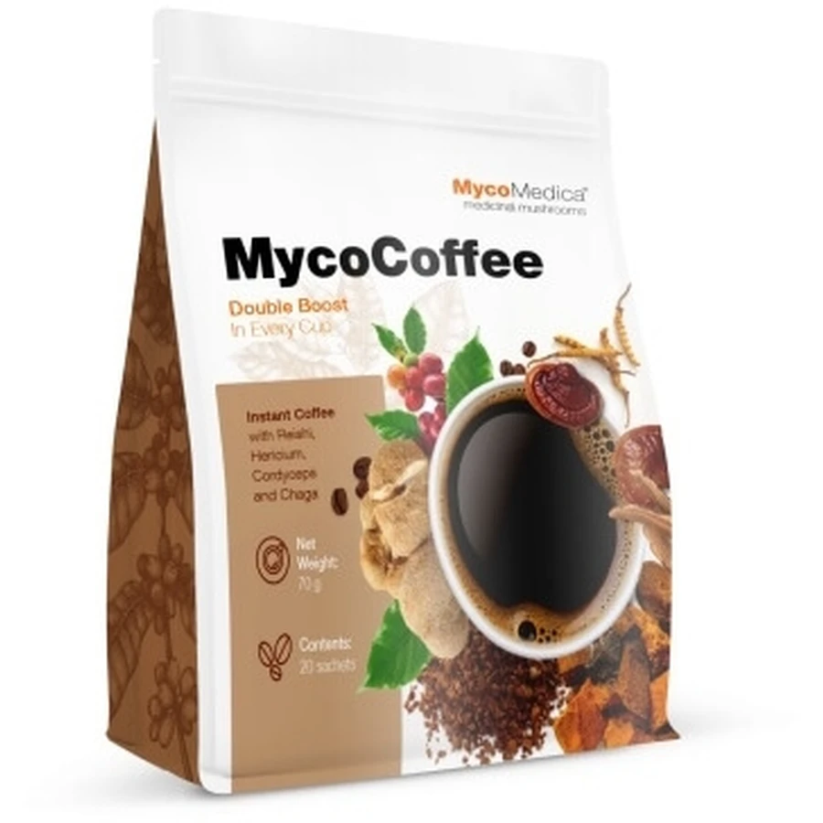 MycoMedica MycoCoffee Instant-Kaffee angereichert ...