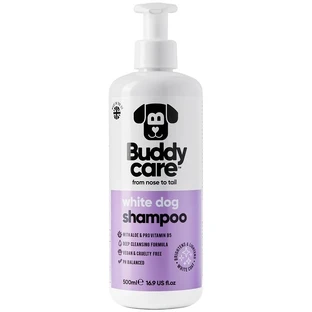 Champú Buddycare para perros, para pelo blanco, con aloe vera y ...