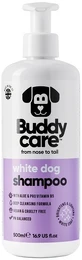 Buddycare Dog Shampoo, for white hair, with aloe vera and ...
