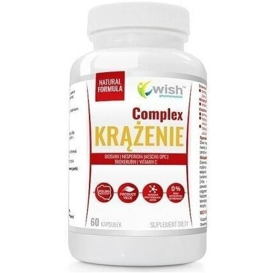 Wish for circulation Forte 60 capsules.