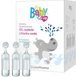 BABYCAP sterile hypertone 3%ige Natriumchloridlösung 4ml ...