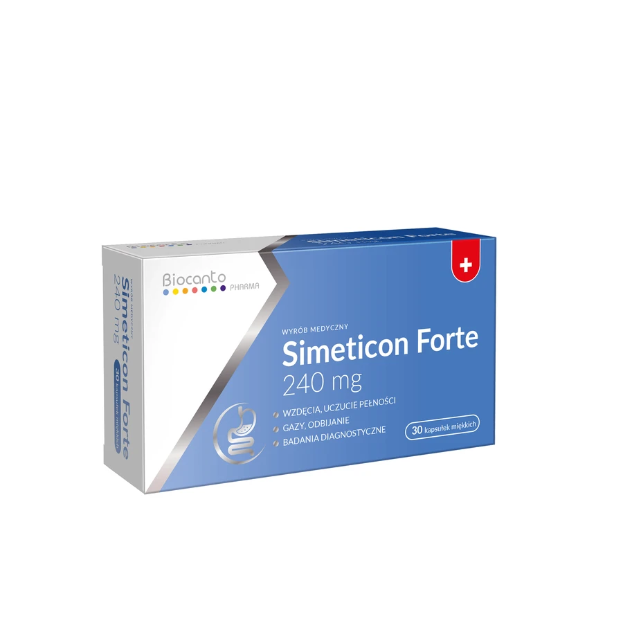 Simeticon Forte 240 mg 30 capsule