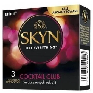 Preservativos UNIMIL SKYN Cocktail club 3 uds.