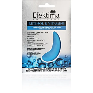 EFEKTIMA REVITANOL ET VITAMINES Patchs oculaires en hydrogel avec ...