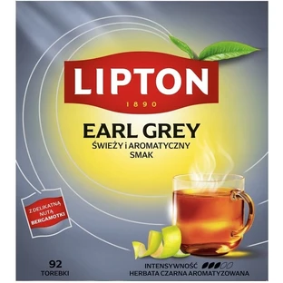 Lipton EARL GREY black tea 92 bags