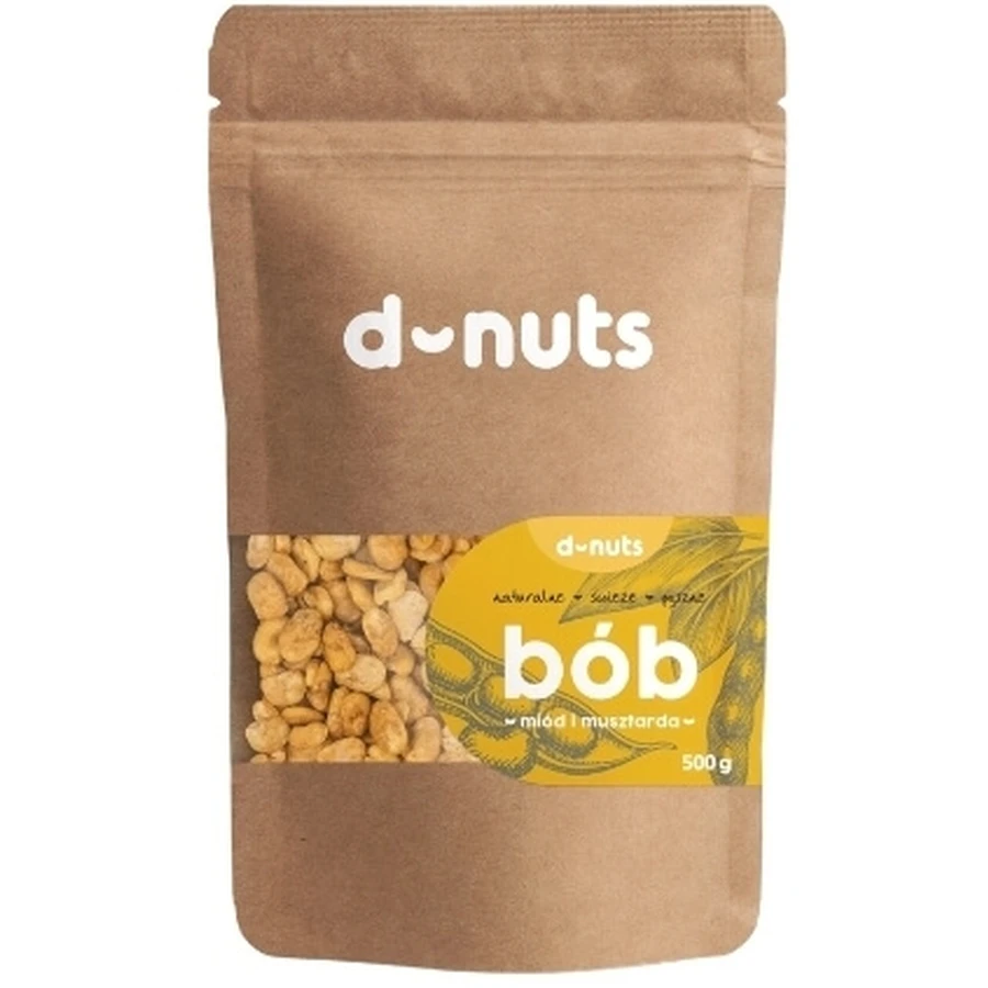 D-nuts Habas con sabor a miel y mostaza 500 g (Fecha de caducidad ...