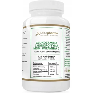 Alto Pharma, Glucosamine, Chondroïtine, MSM, Vitamine C, ...