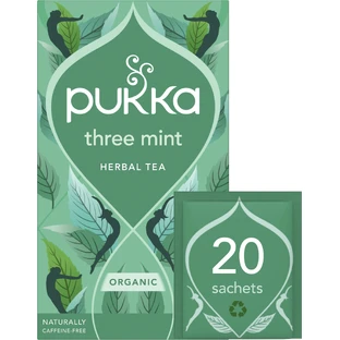PUUKA Tisana Tres Mentas Ecológica 20 bolsitas
